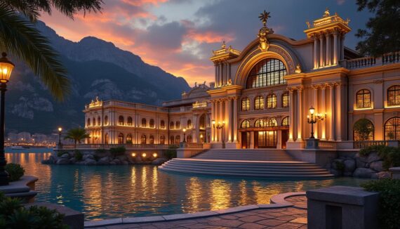 L&rsquo;architecture époustouflante du Casino di Sanremo en Italie à explorer