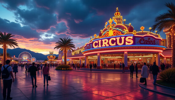 Les meilleures attractions au casino Circus Reno aux USA