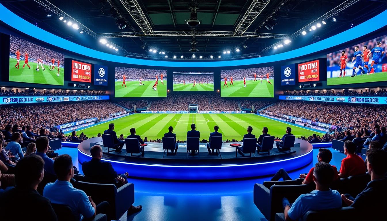 football studio : lancez votre propre chaîne dédiée au football et partagez votre passion avec une communauté de fans engagés. découvrez, créez et vivez votre passion du foot à chaque match !