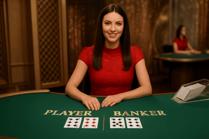 jouer au live baccarat