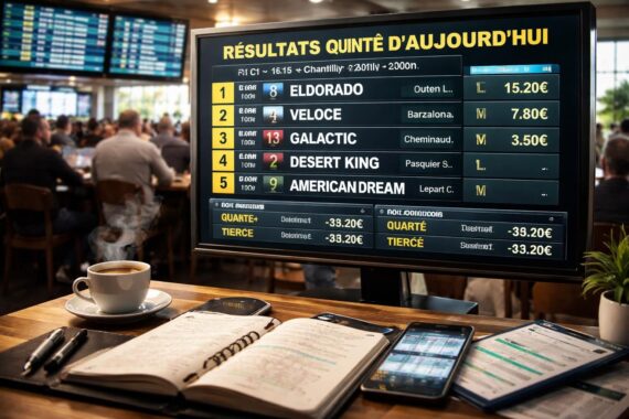 Focus sur les résultats du quinté d&rsquo;aujourd&rsquo;hui et les astuces pour demain