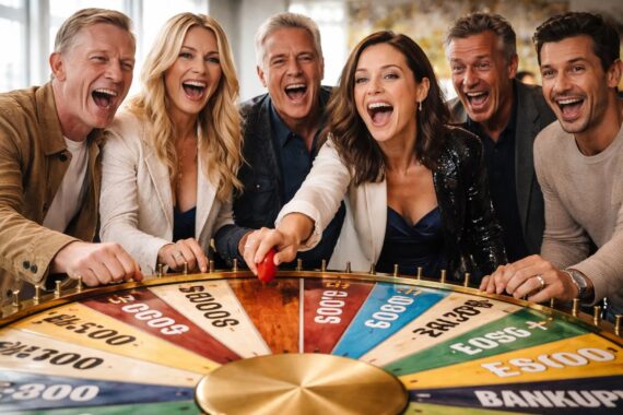 Comment les célébrités s&rsquo;amusent en jouant à la roue de la fortune